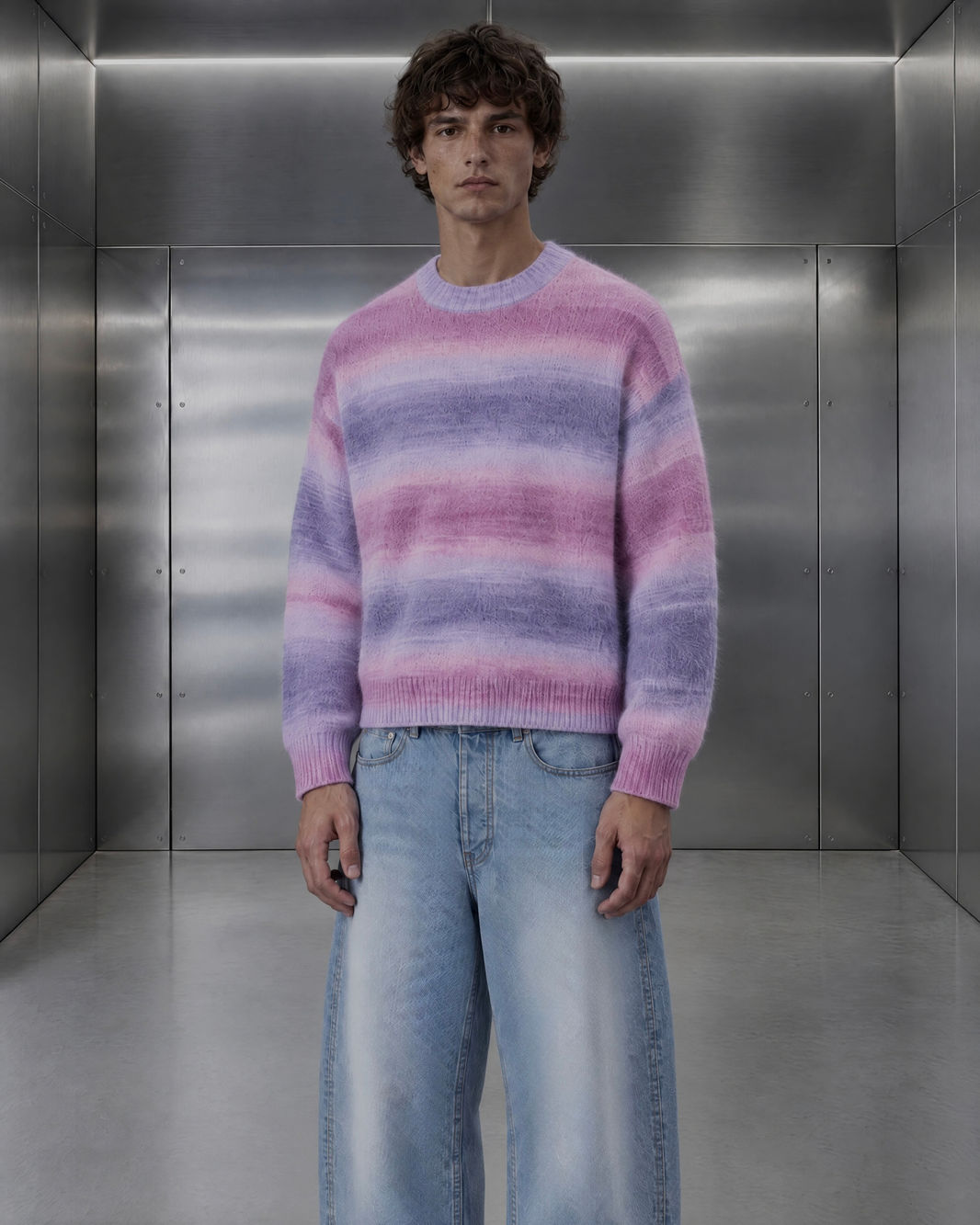 maglione effetto fluffy